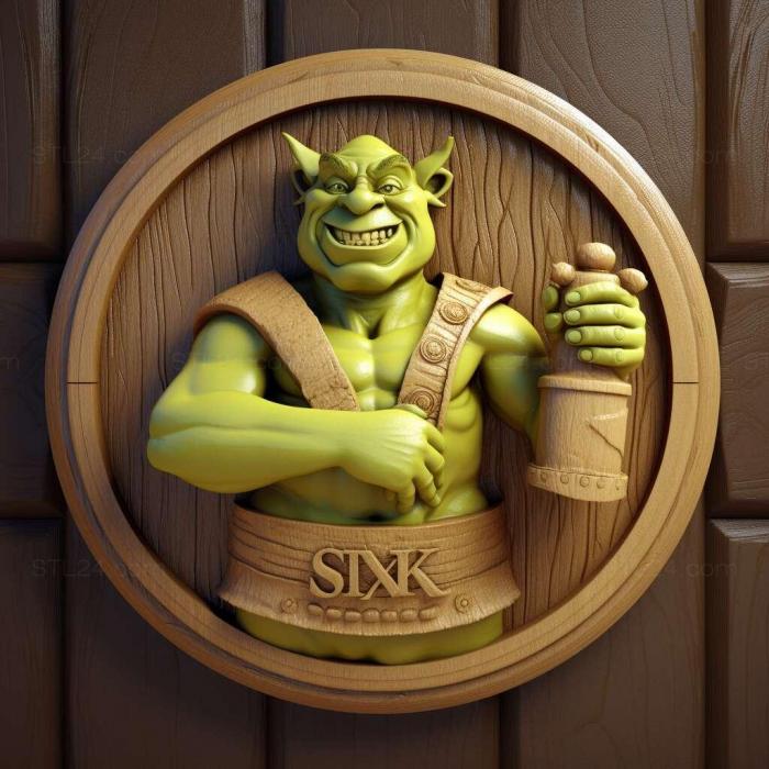 Games (Shrek Super Slam 1, GAMES_445) 3D models for cnc